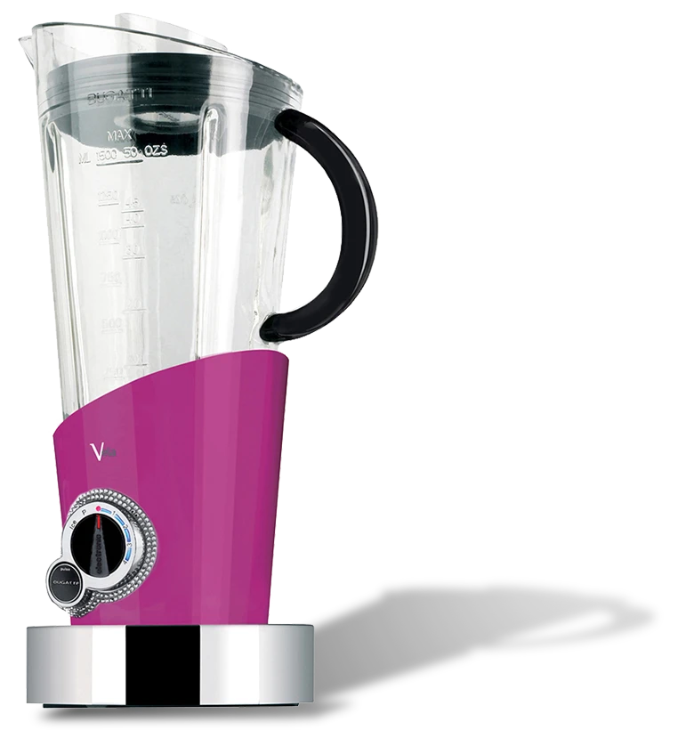 Wrzosowy blender Vela z kryształami Swarovskiego, marka Bugatti