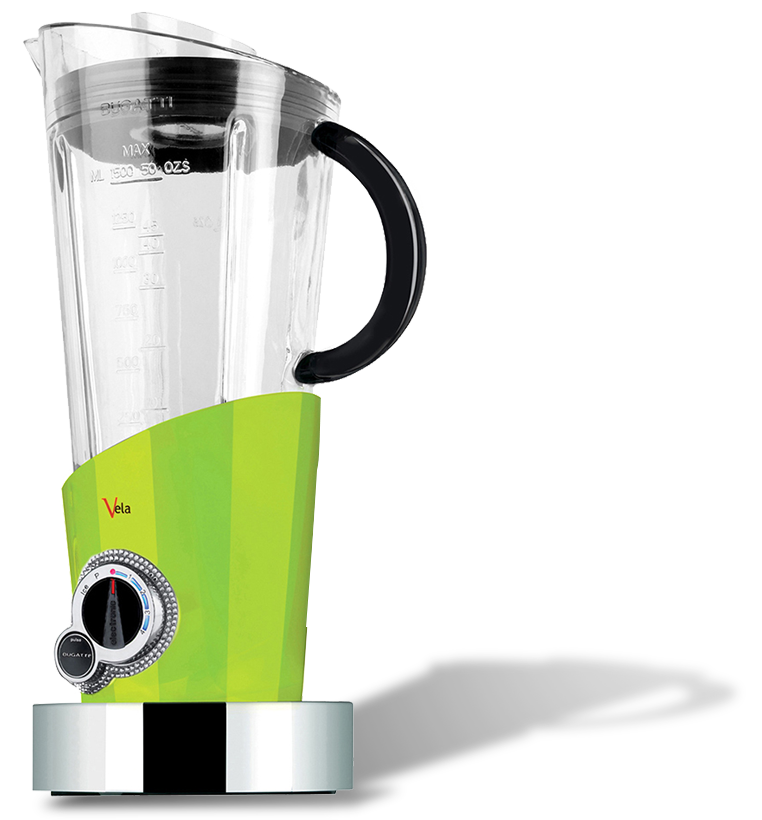 Elegancki zielony blender Vela z kryształami Swarovskiego, Bugatti