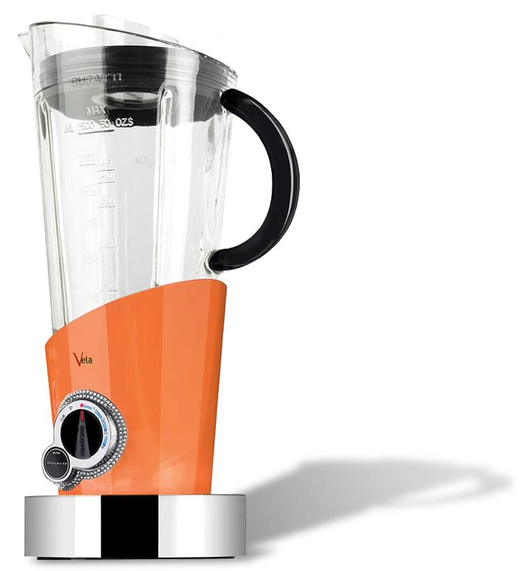 Pomarańczowy blender Vela z kryształami Swarovskiego, Bugatti