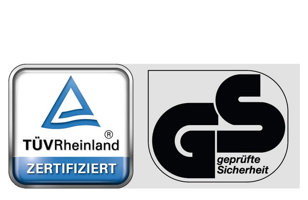 Certyfikaty TÜV Rheinland i GS dla woka Diamond Lite marki WOLL.
