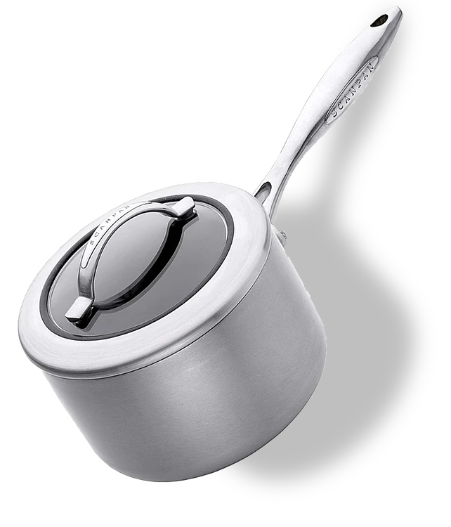 Rondel Scanpan CTX z pokrywką, tytanowo-ceramiczna powłoka, 1,8 l, 16 cm