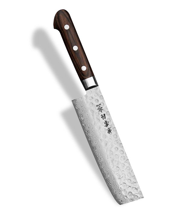 Japoński nóż Usuba 16 cm, stal VG-10, rękojeść drewniana