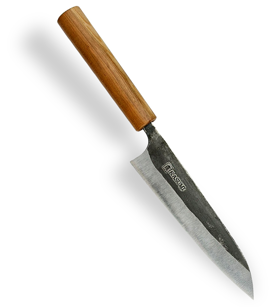 Tradycyjny nóż Ko-Yanagi z drewnianą rękojeścią, 15 cm, marki Black Hammer.