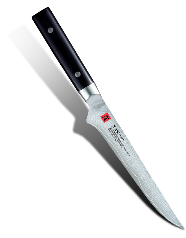 Japoński nóż do filetowania Damaskus, 32 warstwy, 16 cm, Kasumi