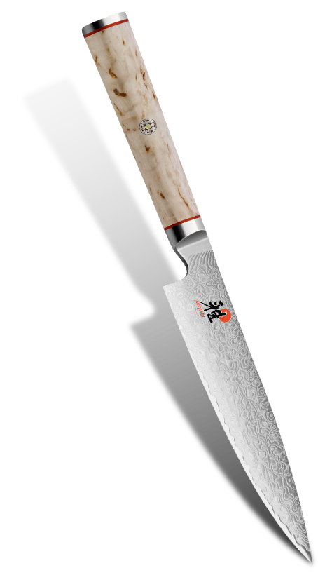 Mistrzowski nóż damasceński Shotoh 13 cm z 100-warstwową klingą