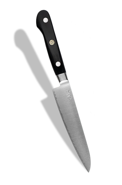 Japoński nóż Shotoh 13,5 cm z czarną rękojeścią, stal SG2