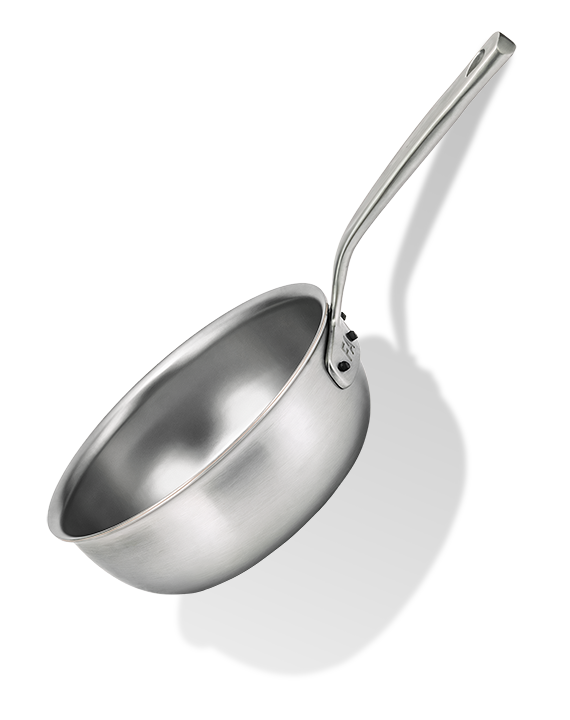 Patelnia sauté Flandria z miedzianym rdzeniem, stalowa, Ø 20 cm, 5-warstwowa