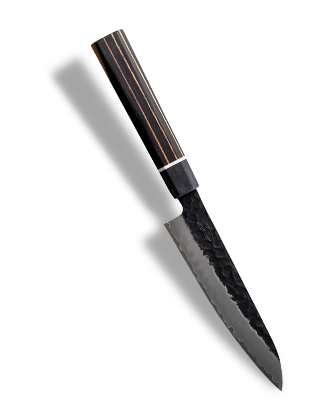 Japoński nóż Shotoh 13 cm z ostrzem ze stali SPG STRIX i elegancką rękojeścią