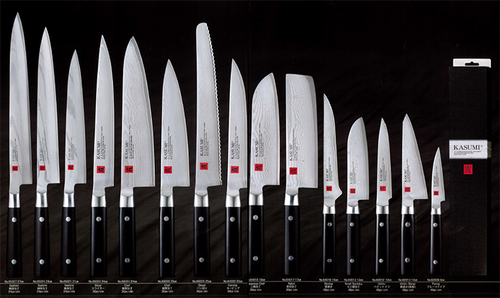 Japoński nóż uniwersalny Kasumi Damascus, 32-warstwowy, 12 cm
