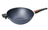 Wok WOLL Diamond Lite z powłoką tytanową, 34 cm, odpinany uchwyt, grafitowy.