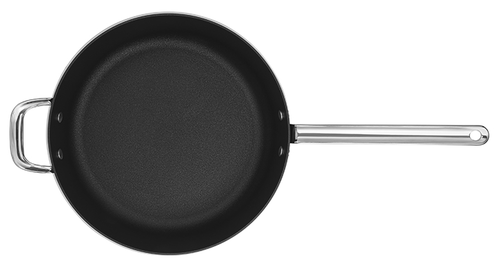 TechnIQ Scanpan tytanowo-ceramiczna patelnia szefa kuchni, Ø 30 cm, czarna, nieprzywierająca