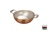Miedziany wok Falk Signature z pokrywką, Ø 24 cm, idealny do risotto i szybkiego smażenia.
