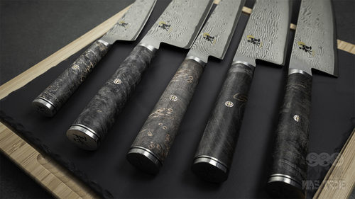 Luksusowy nóż kuchenny Miyabi Gyuto 20 cm z serii 5000 MCD BLACK 67