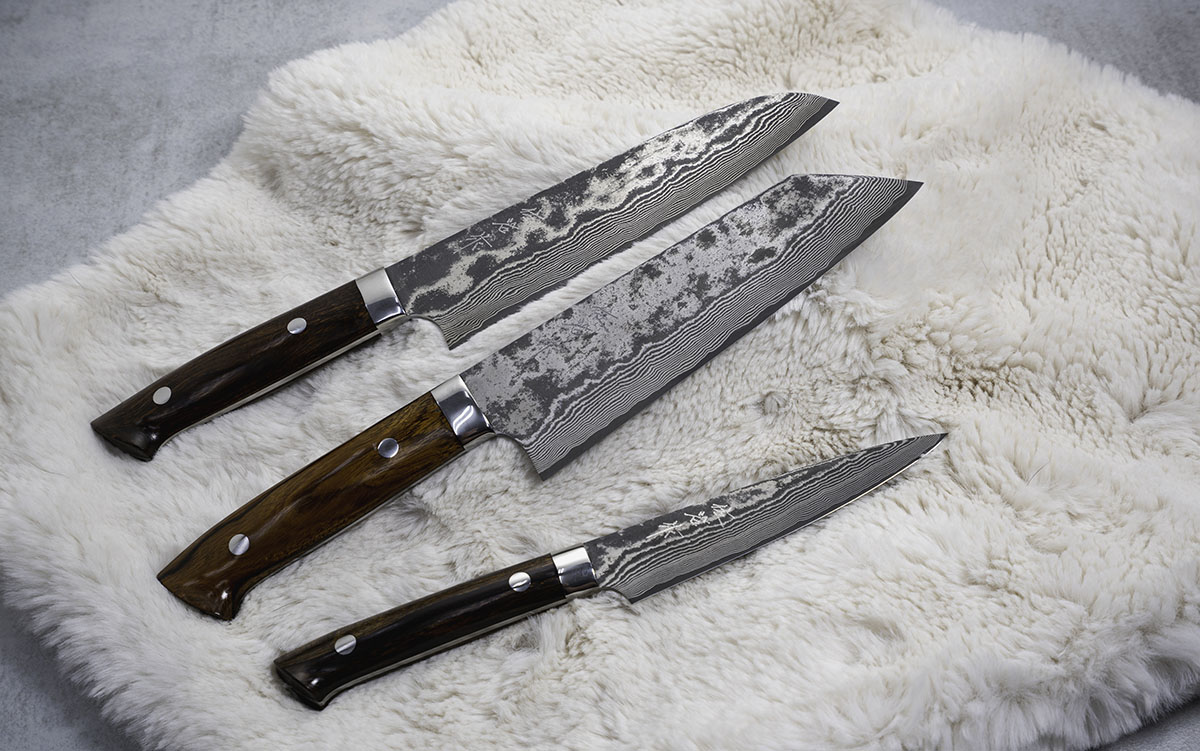 ハンドメイドきな Nóż uniwersalny 13 cm Takeshi Saji IW | Prestiżowa Kuchnia