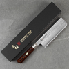 Damasceński nóż Nakiri Mcusta Zanmai Supreme Hammered, 16,5 cm.