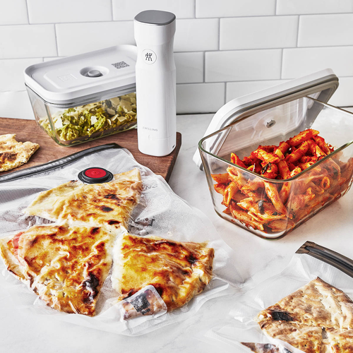 Fresh & Save Zwilling zestaw do próżniowego pakowania z pojemnikami i pompką