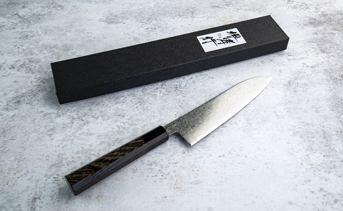 Japoński nóż Santoku Sakai Takayuki Ginga, 18 cm, 69 warstw stali ZA-18.