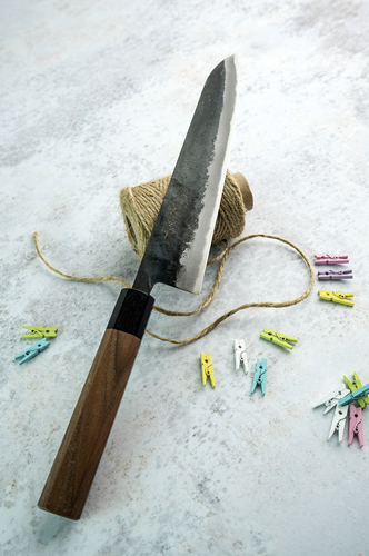 Iron Kurouchi Sakai Takayuki Gyuto 21 cm - japoński nóż z Aogami#2