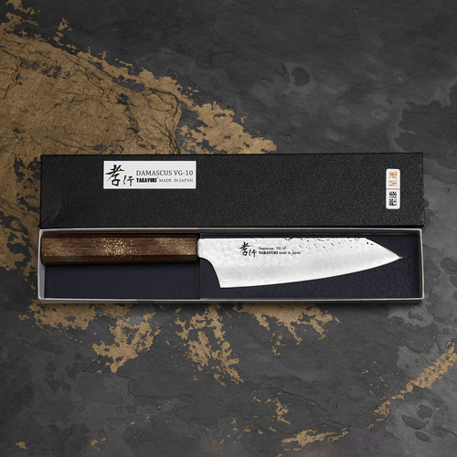 Japoński nóż Kengata Sakai Takayuki Urushi, stal VG-10, mistyczna elegancja samurajów.