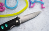 Katana Black-Green, japoński składany nóż Mcusta VG-10, długość 8,5 cm, seria Folder Mcusta