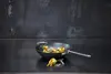 Wok Scanpan Black Iron z czarnej stali węglowej, Ø 30 cm, pełen kolorowych warzyw.
