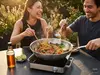 Demeyere 5-PLUS stalowy wok Ø 30 cm z technologią 5-Ply, srebrzysto-biały.