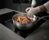 Demeyere Atlantis stalowa patelnia sauté z pokrywką, Ø 24 cm, zaawansowana technologia