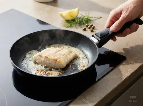 Scanpan Urban patelnia Ø 20 cm z odpinanym uchwytem, idealna do perfekcyjnego smażenia.