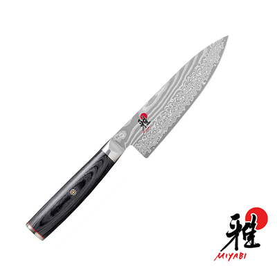 5000 FCD - 49-warstwowy, damasceński japoński nóż kucharza, Gyutoh 16 cm, Miyabi