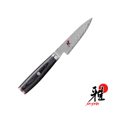 5000 FCD - 49-warstwowy, damasceński japoński nóż do warzyw i owoców, Shotoh 9 cm, Miyabi