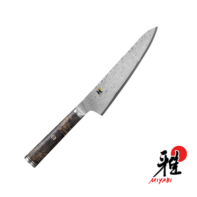 Black 5000 MCD 67 - Damasceński 132-warstwowy, mistrzowski nóż uniwersalny Shotoh, 13 cm, Miyabi