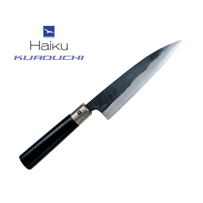 Haiku Kurouchi Tosa - Mistrzowski, japoński nóż uniwersalny Ko-Yanagi, 13,5 cm, Chroma
