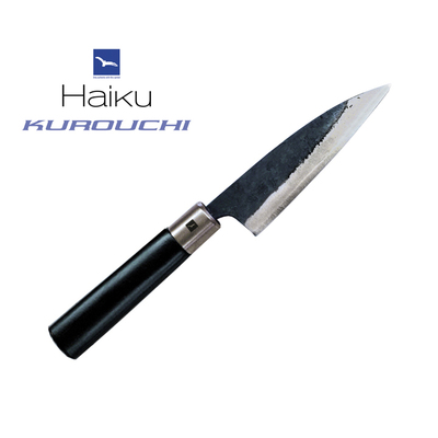 Haiku Kurouchi Tosa - Mistrzowski, japoński nóż uniwersalny Ko-Yanagi, 10,5 cm, Chroma