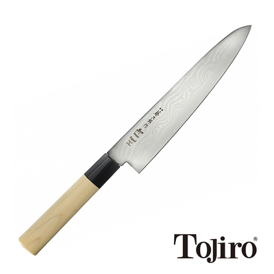 Shippu - 63-warstwowy, japoński nóż kucharza Gyuto, 24 cm, Tojiro