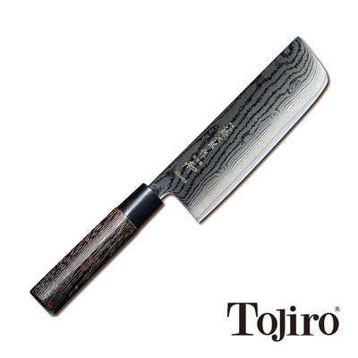 Shippu Black - Czerniony 63-warstwowy, japoński nóż Nakiri, 16,5 cm, Tojiro