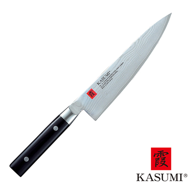 Damascus - Japoński, 32-warstwowy nóż kucharza, Gyutoh 20 cm, Kasumi