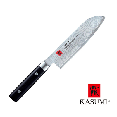 Damascus - Japoński, 32-warstwowy nóż Santoku 18 cm, Kasumi