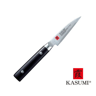 Damascus - Japoński, 32-warstwowy nóż do warzyw i owoców, 8 cm, Kasumi