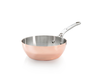 Inocuivre - Miedziana patelnia sauté ze stalowym uchwytem, Ø 20 cm, De Buyer