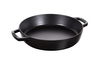 Black - Żeliwna, głęboka patelnia do smażenia, pieczenia i serwowania, Ø 26 cm, Staub