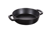 Black - Żeliwna, głęboka patelnia do smażenia, pieczenia i serwowania, Ø 20 cm, Staub