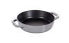 Graphite Grey - Żeliwna, głęboka patelnia do smażenia i serwowania, Ø 20 cm, Staub