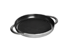 Graphite Grey - Żeliwna patelnia grillowa z kolekcji Pure Grill, porcelanowa glazura, Ø 22 cm, Staub