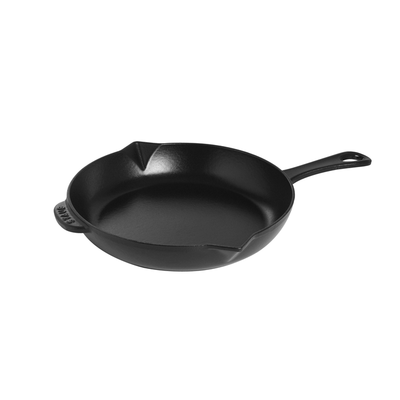 Black - Żeliwna patelnia do smażenia z nieprzywierającą glazurą, Ø 26 cm, Staub