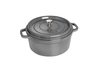 Graphite Grey - Żeliwny garnek z powłoką nieprzywierającą, 2,2 l, Ø 20 cm, Staub