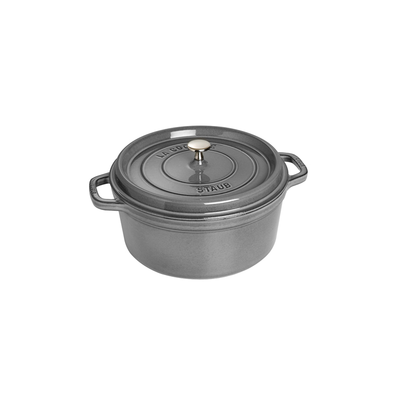 Graphite Grey - Żeliwny garnek z powłoką nieprzywierającą, 1,7 l, Ø 18 cm, Staub