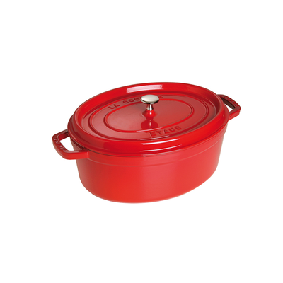 Cherry - Owalny, żeliwny garnek; nieprzywierająca powłoka, 3,2 l, 27 cm, Staub