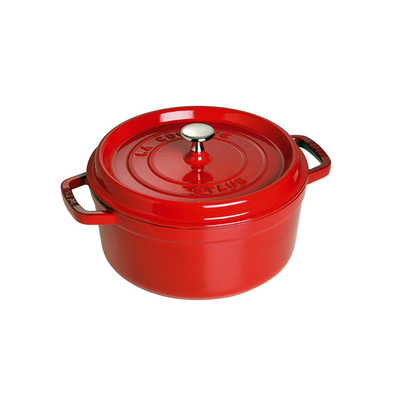 Cherry - Żeliwny garnek z powłoką nieprzywierającą, 3,8 l, Ø 24 cm, Staub