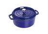 Dark Blue - Garnek z żeliwa z nieprzywierającą glazurą, 2,6 l, Ø 22 cm, Staub