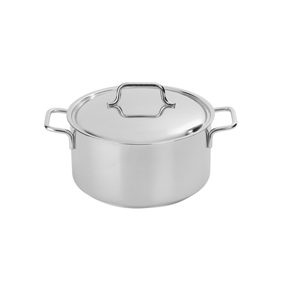 Apollo - Garnek ze stali Silvinox, 5,2 litra, Ø 24 cm, Demeyere